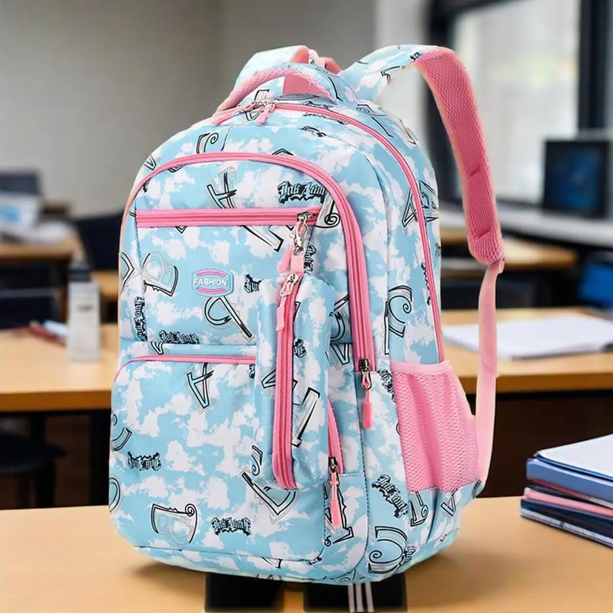 Kids Backpack Bookbag Boys Girls Backpack Teen Primary Middle School Bag Lightweight Travel Backpacks(Blue)