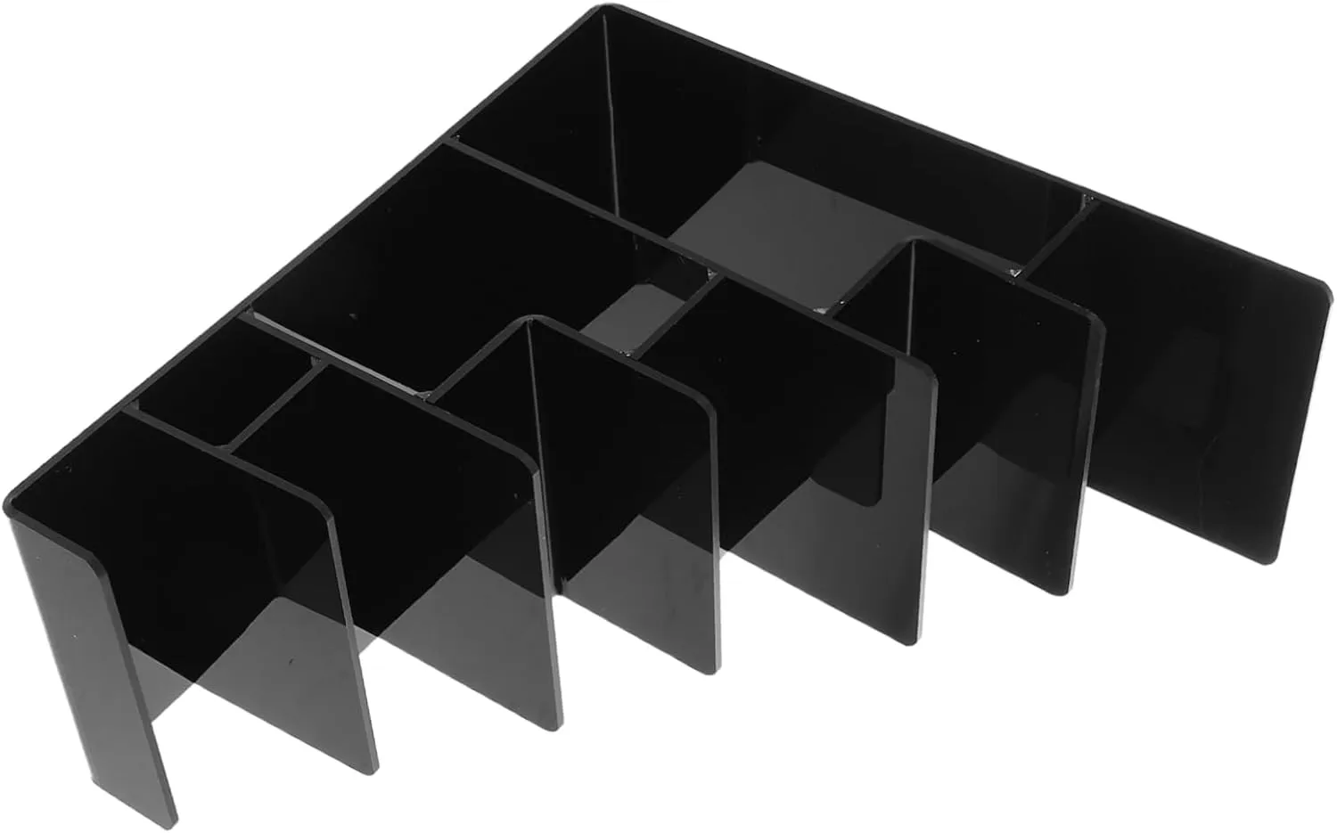 Kisangel Wallet Riser Shelf for Handbags Sunglasses and Glasses Modern Acrylic Organizer for Home and Retail Spaces