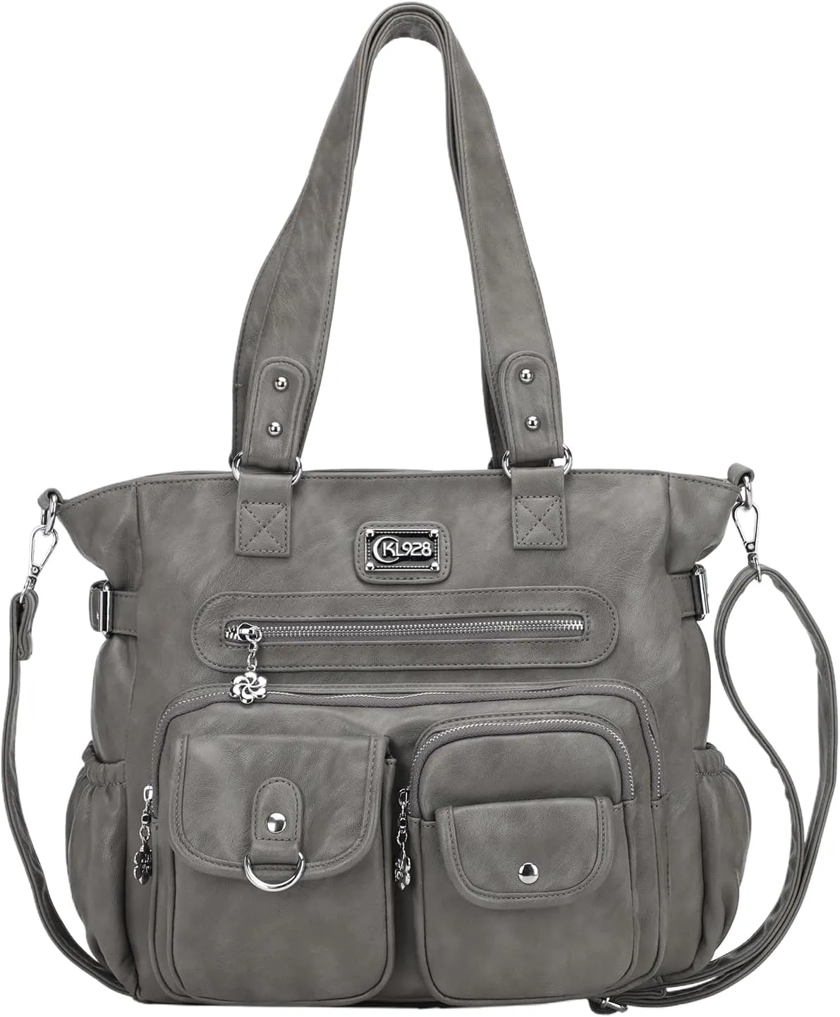 KL928 Large Purses for Women Shoulder Bag Tote Handbags Stylish Vegan Leather Hobo Bags Ladies