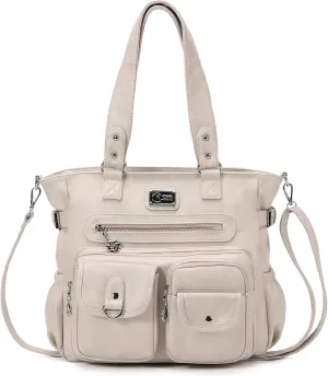 KL928 Large Purses for Women Shoulder Bag Tote Handbags Stylish Vegan Leather Hobo Bags Ladies