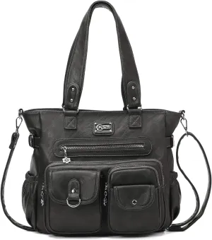 KL928 Large Purses for Women Shoulder Bag Tote Handbags Stylish Vegan Leather Hobo Bags Ladies