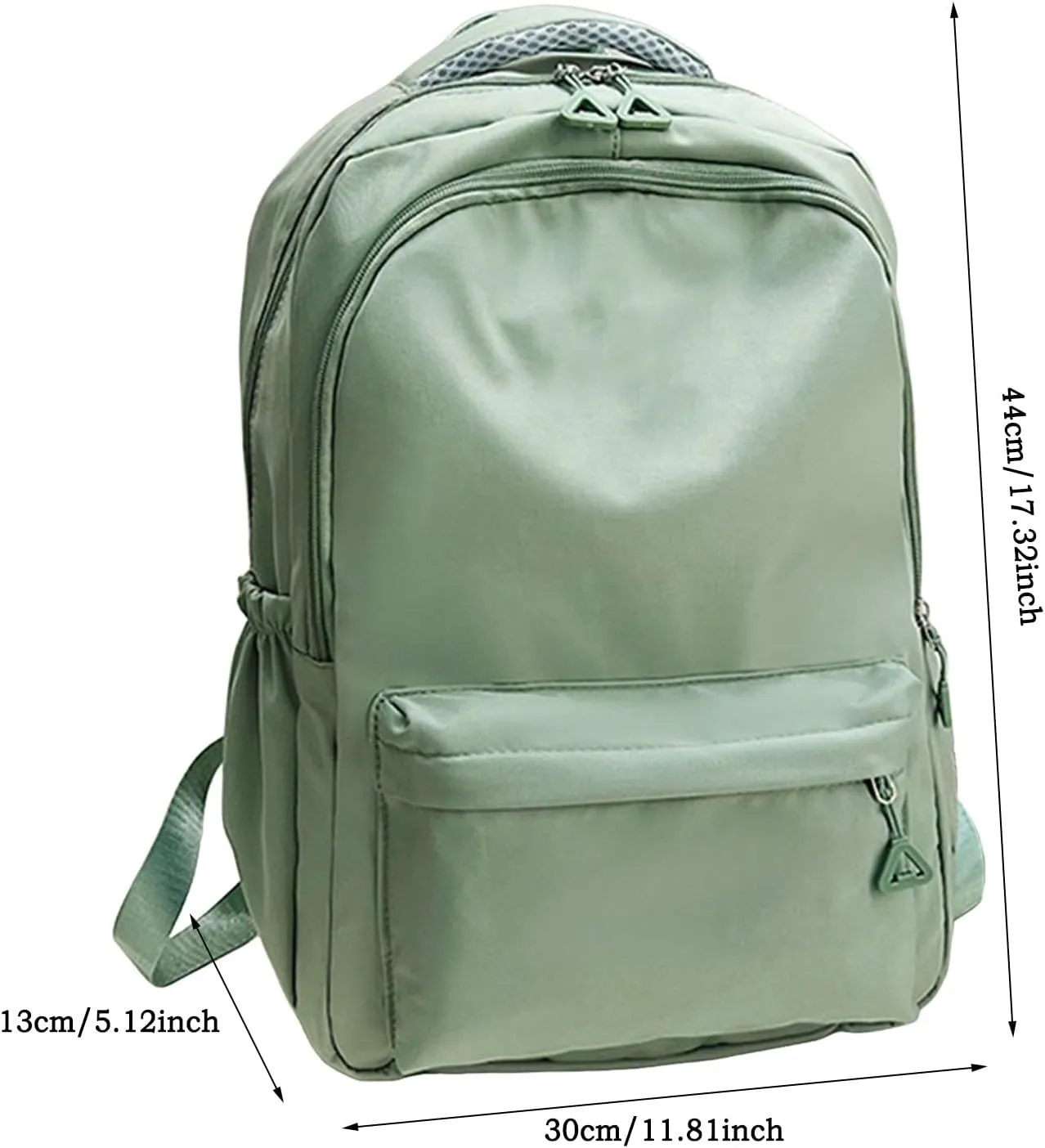 Ladies Multipurpose Design Handbag Adjustable Shoulder Belt Zipper Backpacks Outdoor Travel Backpack for Girls(D)