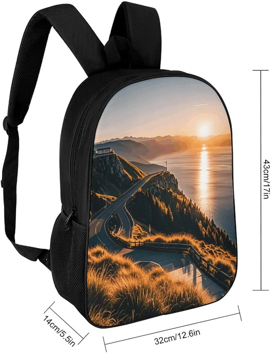 Laptop Backpack for Men Women Daypack Shining Overlook Computer Bag Travel Backpacks Laptop Bag