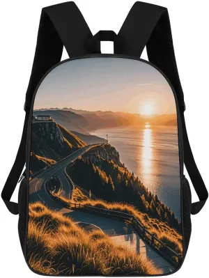 Laptop Backpack for Men Women Daypack Shining Overlook Computer Bag Travel Backpacks Laptop Bag