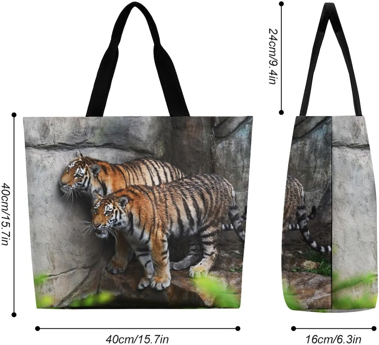 Large Capacity Shopping Tote Bag for Women, Girls