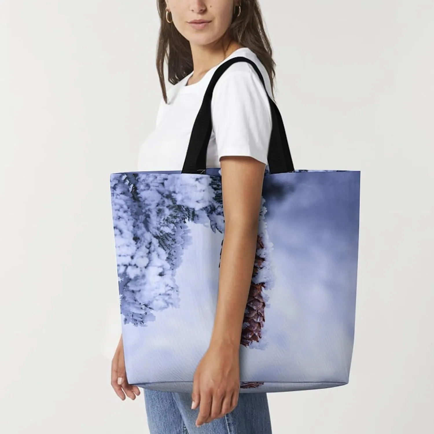 Large Capacity Shopping Tote Bag for Women, Girls