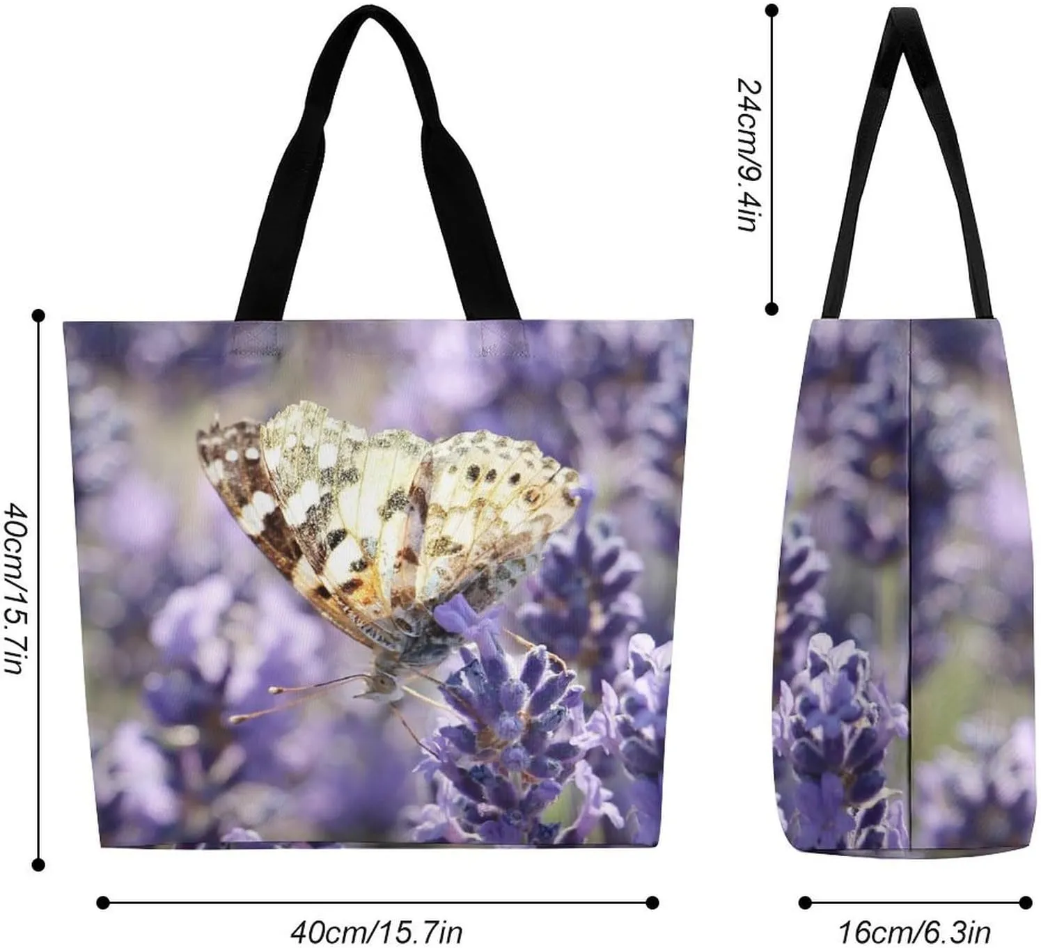 Large Capacity Shopping Tote Bag for Women, Girls