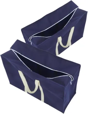 Large Duffles Bag Set 2 Pack Moving Bags Strong Handles for Household Storage Seasonal Items