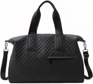 Large Tote Bag for Women, Lightweight Travel Tote Handbags, Puffer Tote Bag with Zipper, Yoga Bags Quilted Work Bag