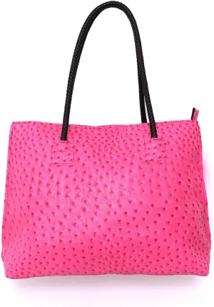 Large Tote Bag for Women - Spacious Vegan Leather Shoulder Bag with Zippered Interior, Durable, Smooth & Lightweight - Handbag with Braided Handles - Ideal Totes for Women