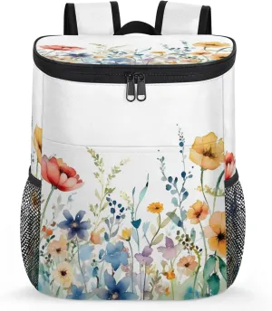 Large Waterproof Insulated Cooler Backpack, Leak Proof Backpack 30 Cans, Lightweight Cooler Bag for Camping
