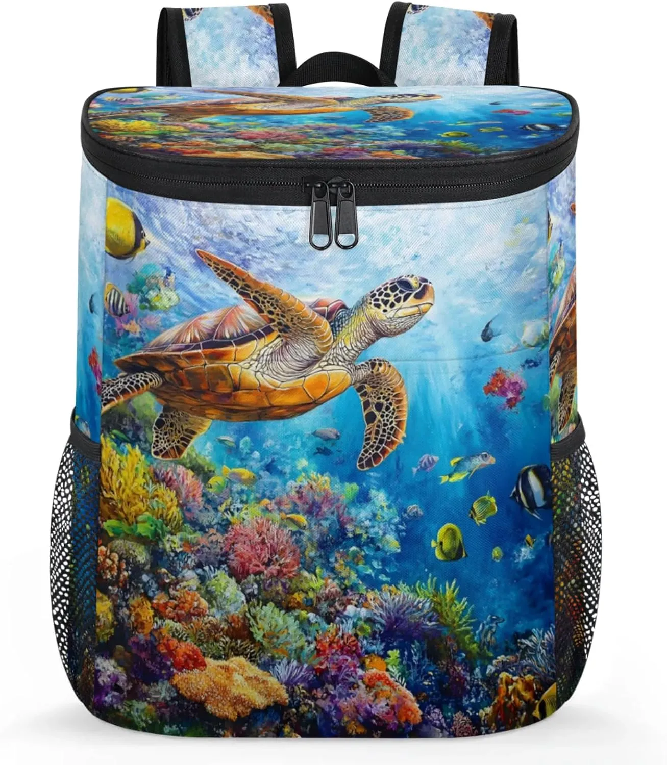 Large Waterproof Insulated Cooler Backpack, Leak Proof Cooler Backpack for Camping, Picnic Travel Outdoor