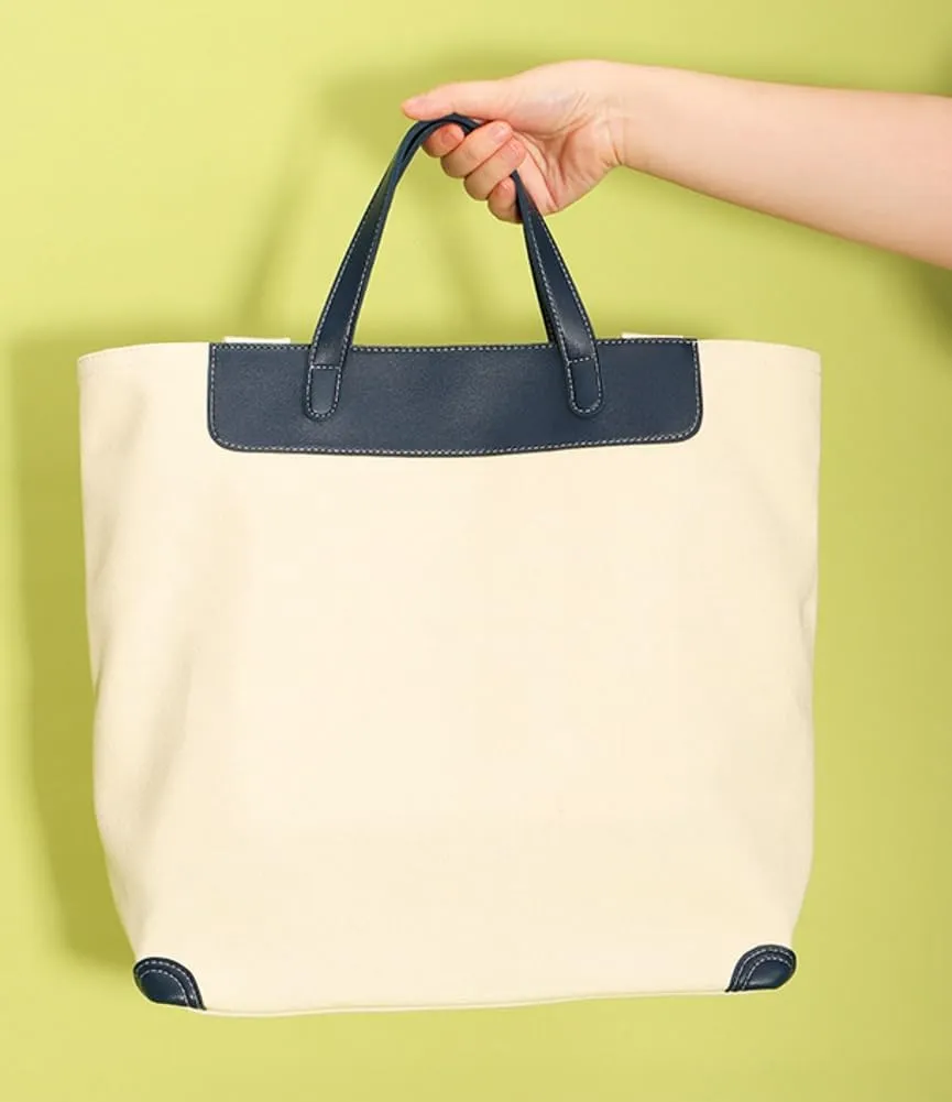 Large Women Canvas Tote Handbags - Stylish Casual Shoulder Work Bag & Crossbody Top Handle Purse