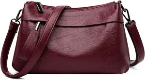 Large Zippe Tote Bag Purses And Handbags For Women Crossbody Shoulder Bags Pocketbooks Satchels For Mothers Tote Purse