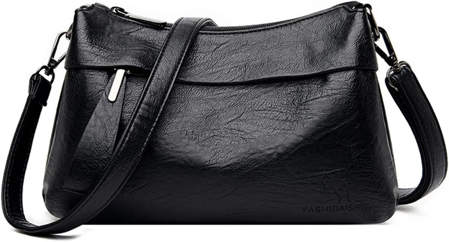Large Zippe Tote Bag Purses And Handbags For Women Crossbody Shoulder Bags Pocketbooks Satchels For Mothers Tote Purse