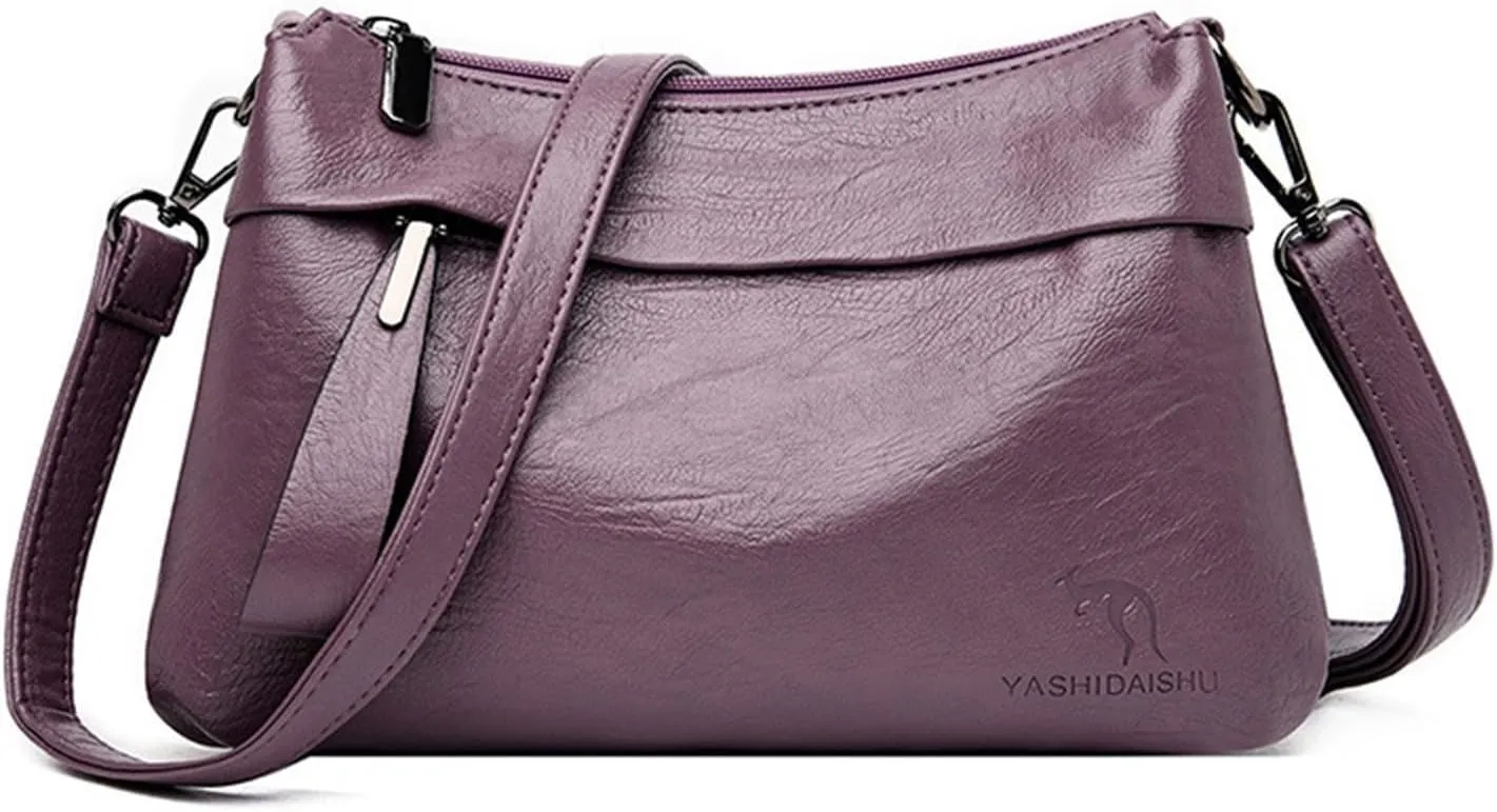 Large Zippe Tote Bag Purses And Handbags For Women Crossbody Shoulder Bags Pocketbooks Satchels For Mothers Tote Purse