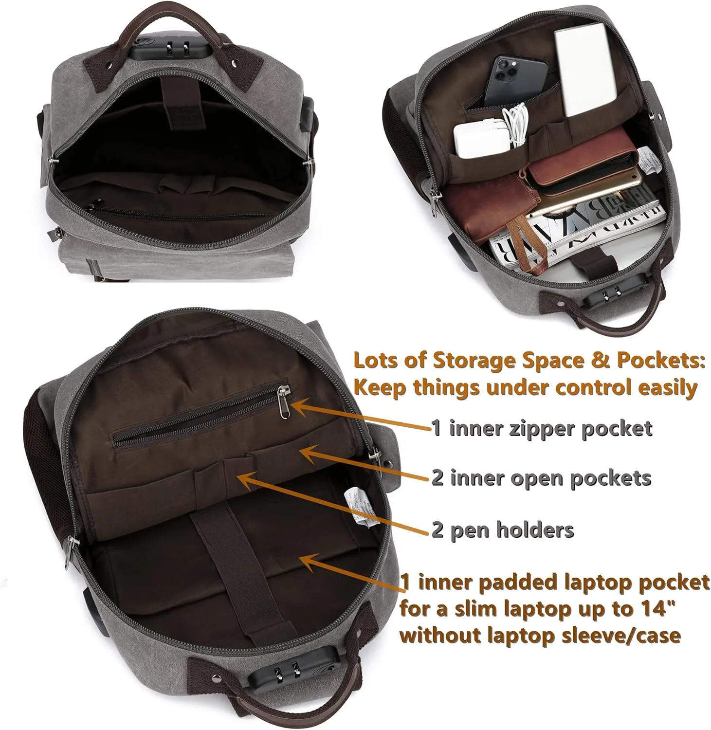 Leaper Retro Crossbody Bag Sling Bag Canvas Messenger Bag for Men Women Shoulder Bag Crossbody Handbags Satchel Travel Bag