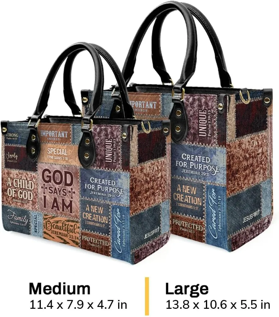 Leather Handbags - Bible Bags, Religious Bag - Christian Gifts