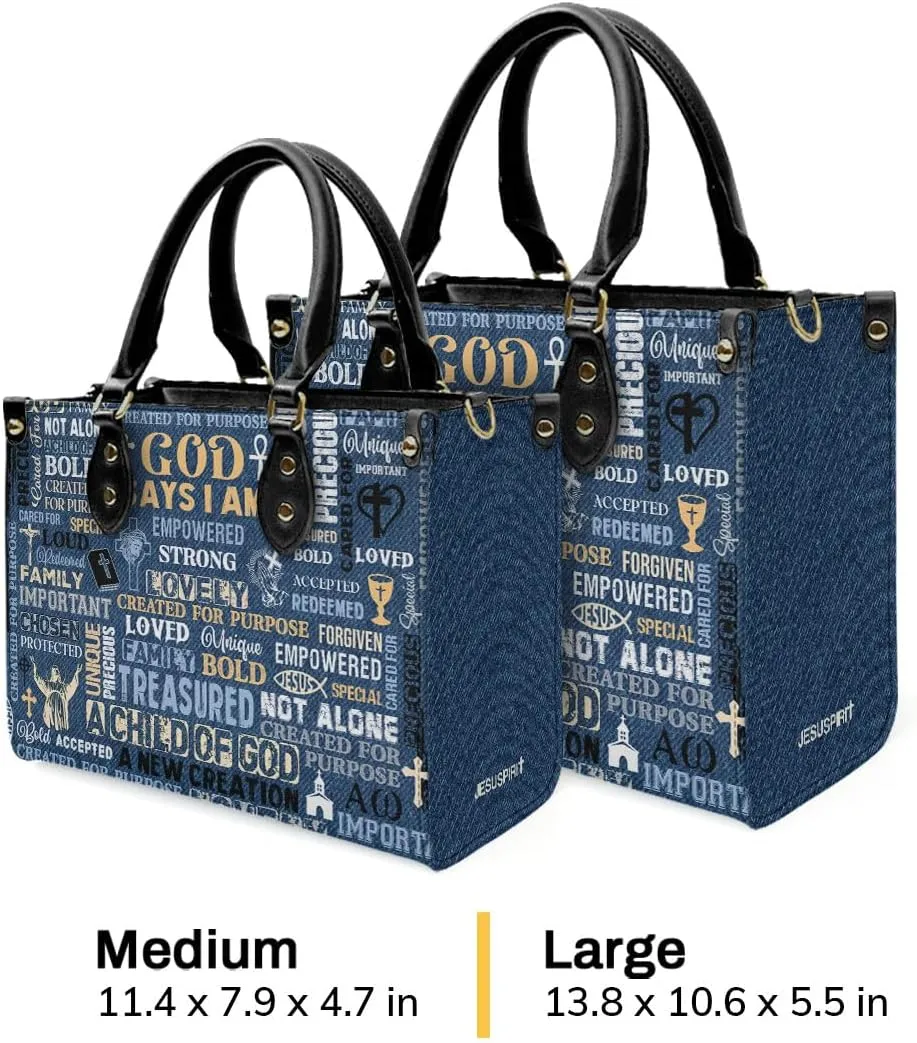 Leather Handbags - Bible Bags, Religious Bag - Christian Gifts