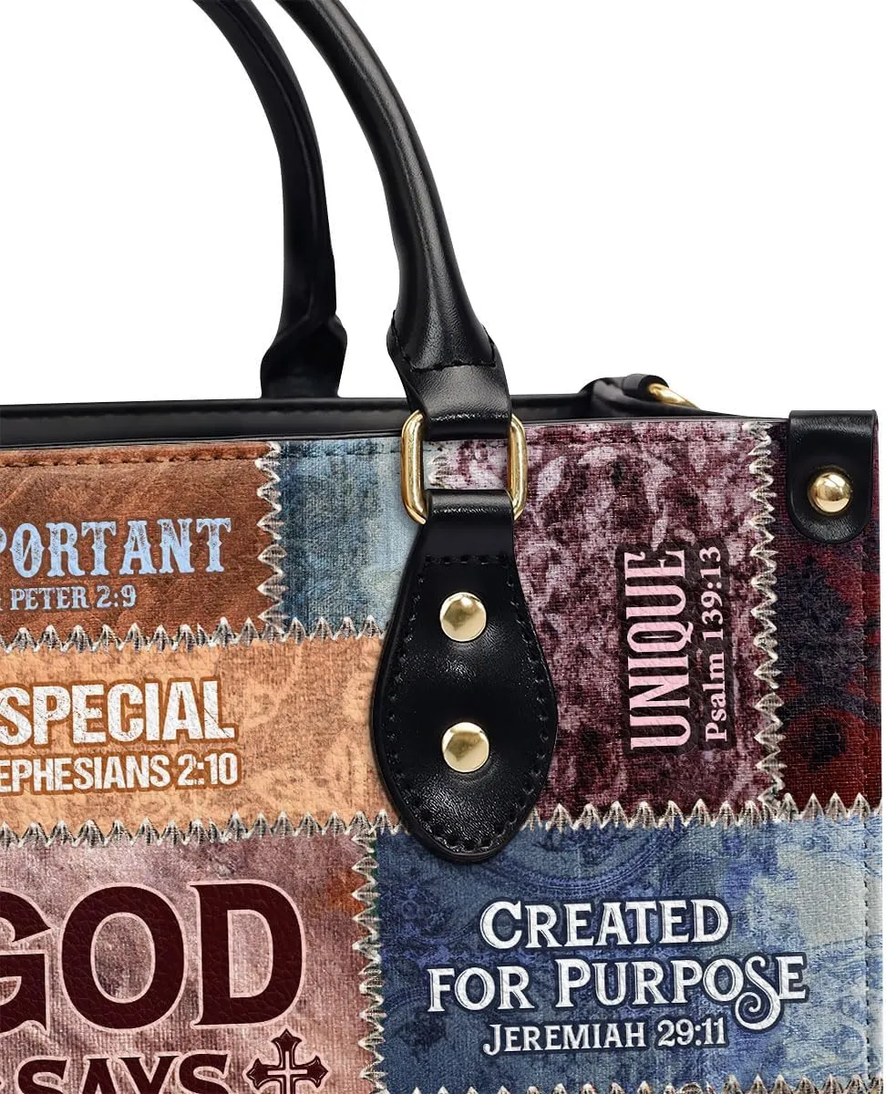 Leather Handbags - Bible Bags, Religious Bag - Christian Gifts