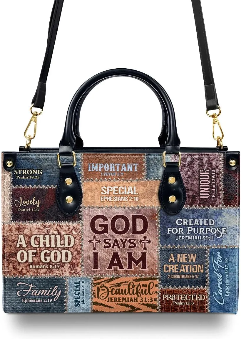 Leather Handbags - Bible Bags, Religious Bag - Christian Gifts