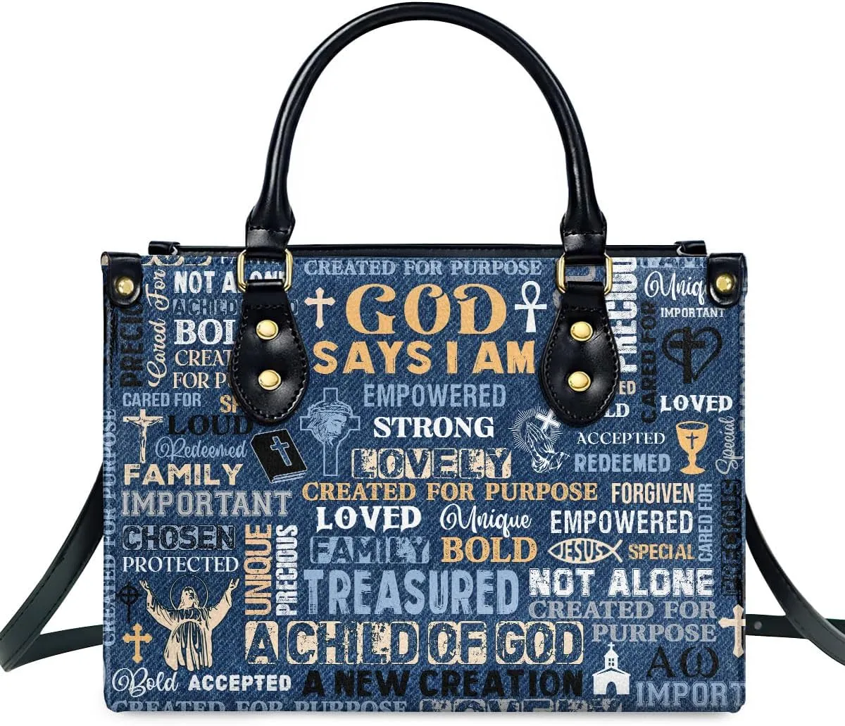 Leather Handbags - Bible Bags, Religious Bag - Christian Gifts