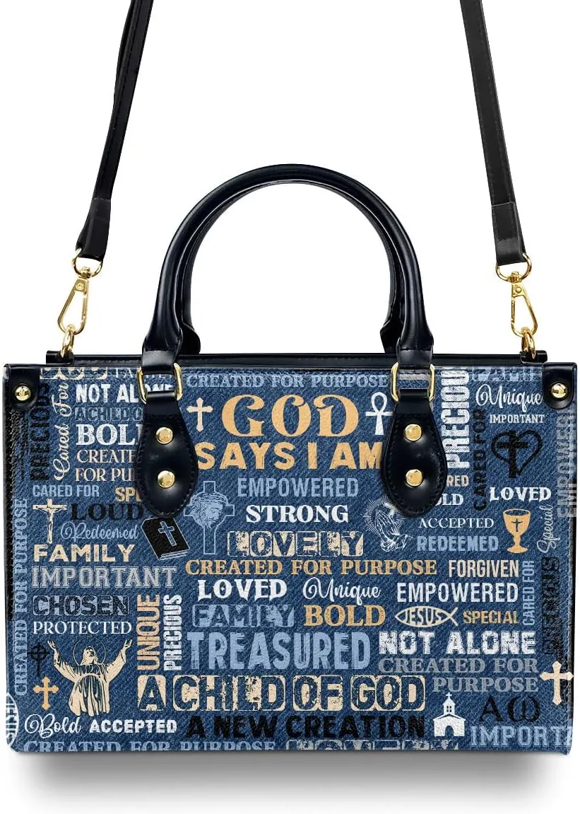 Leather Handbags - Bible Bags, Religious Bag - Christian Gifts