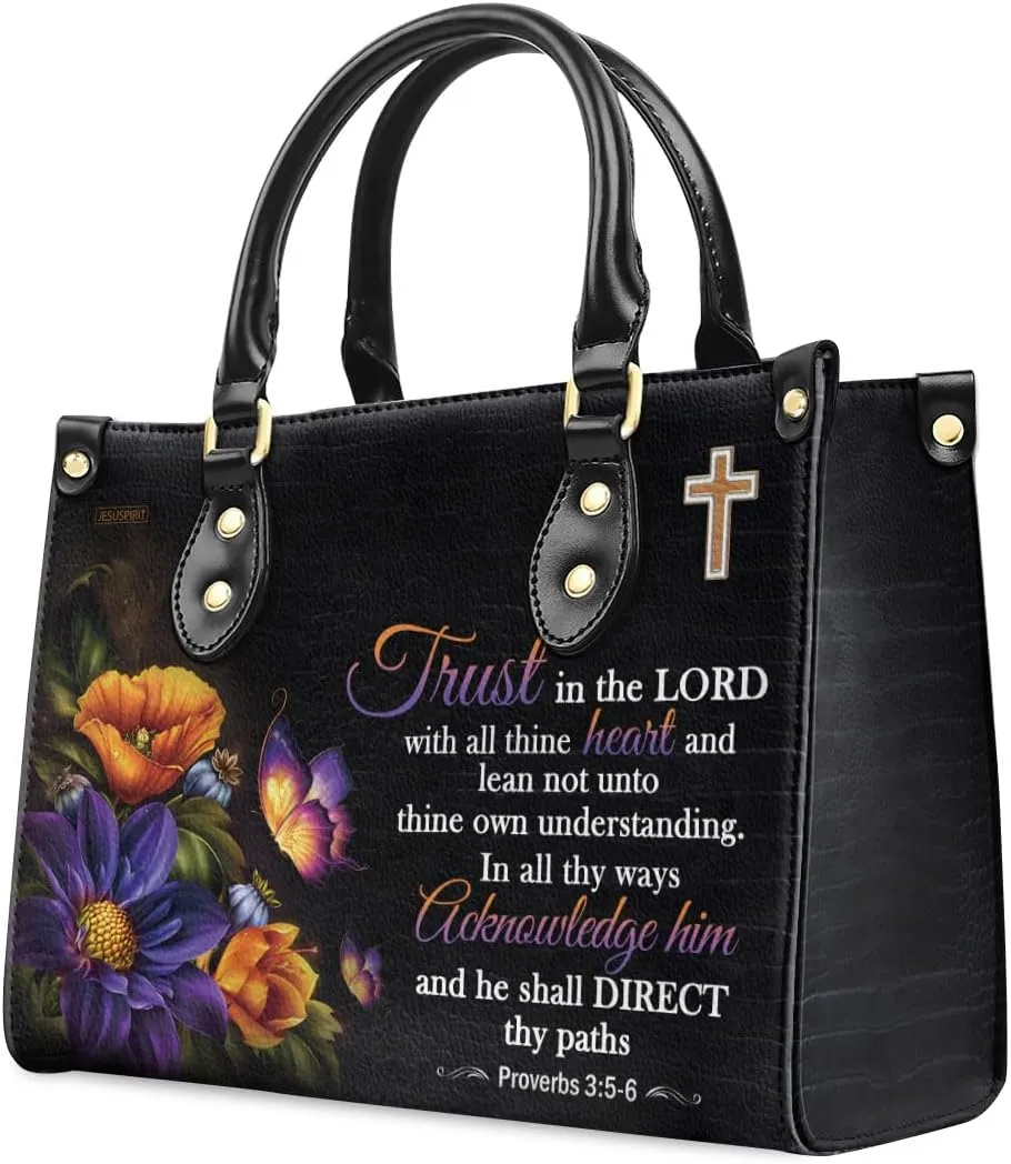 Leather Handbags For Women - Bible Bags, Religious Bag - Christian Gifts For Women - Mothers Day Gifts