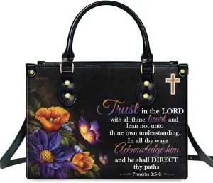 Leather Handbags For Women - Bible Bags, Religious Bag - Christian Gifts For Women - Mothers Day Gifts