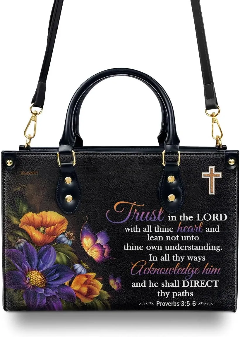 Leather Handbags For Women - Bible Bags, Religious Bag - Christian Gifts For Women - Mothers Day Gifts
