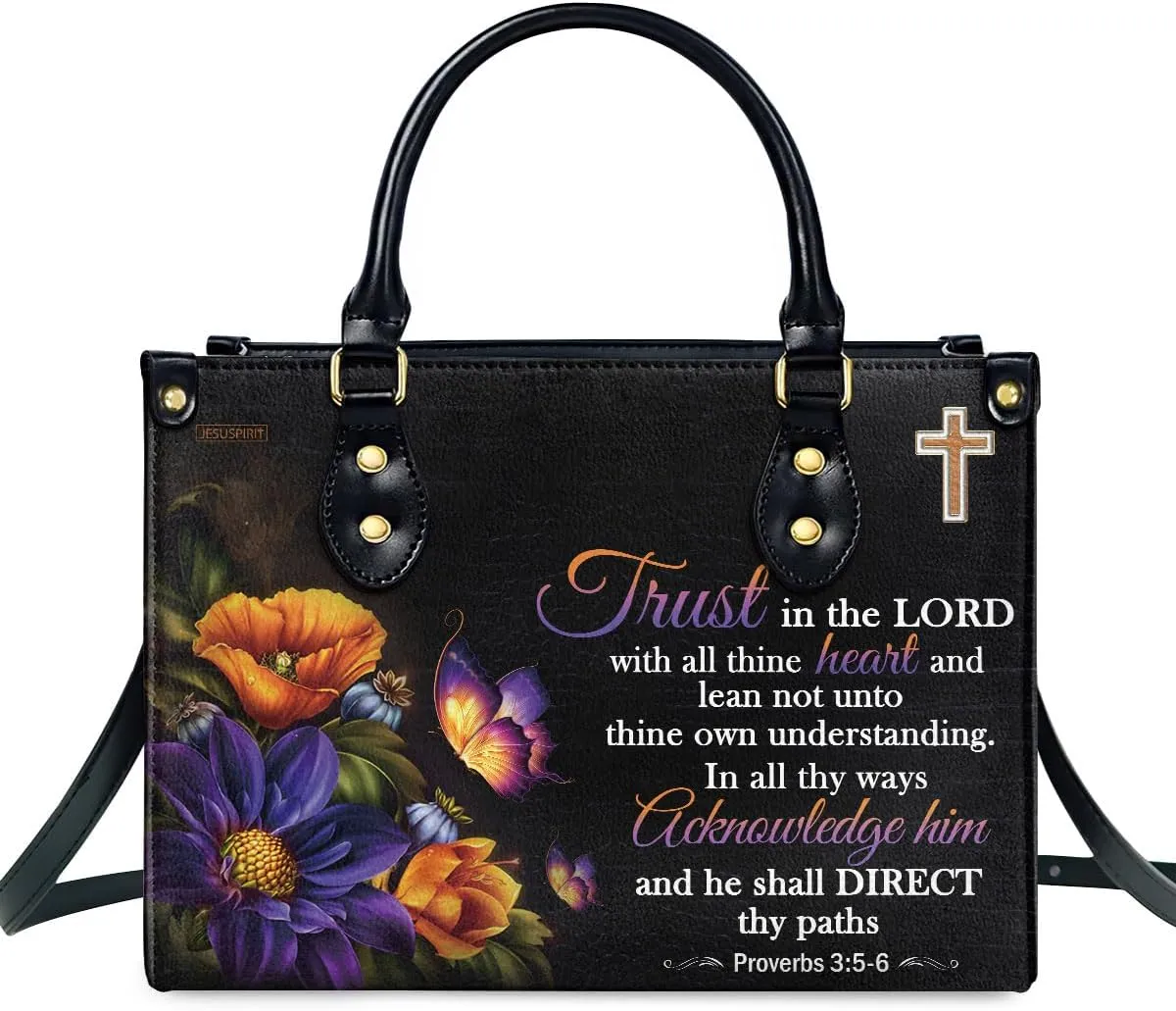 Leather Handbags For Women - Bible Bags, Religious Bag - Christian Gifts For Women - Mothers Day Gifts