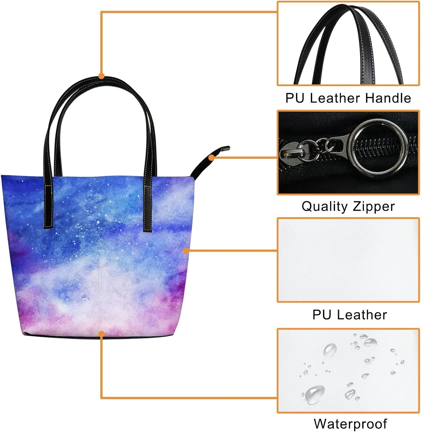 Leather Handbags Women's Crossbody Handbags Work Tote Bags for Women Coach Handbags Tote Bag with Zipper