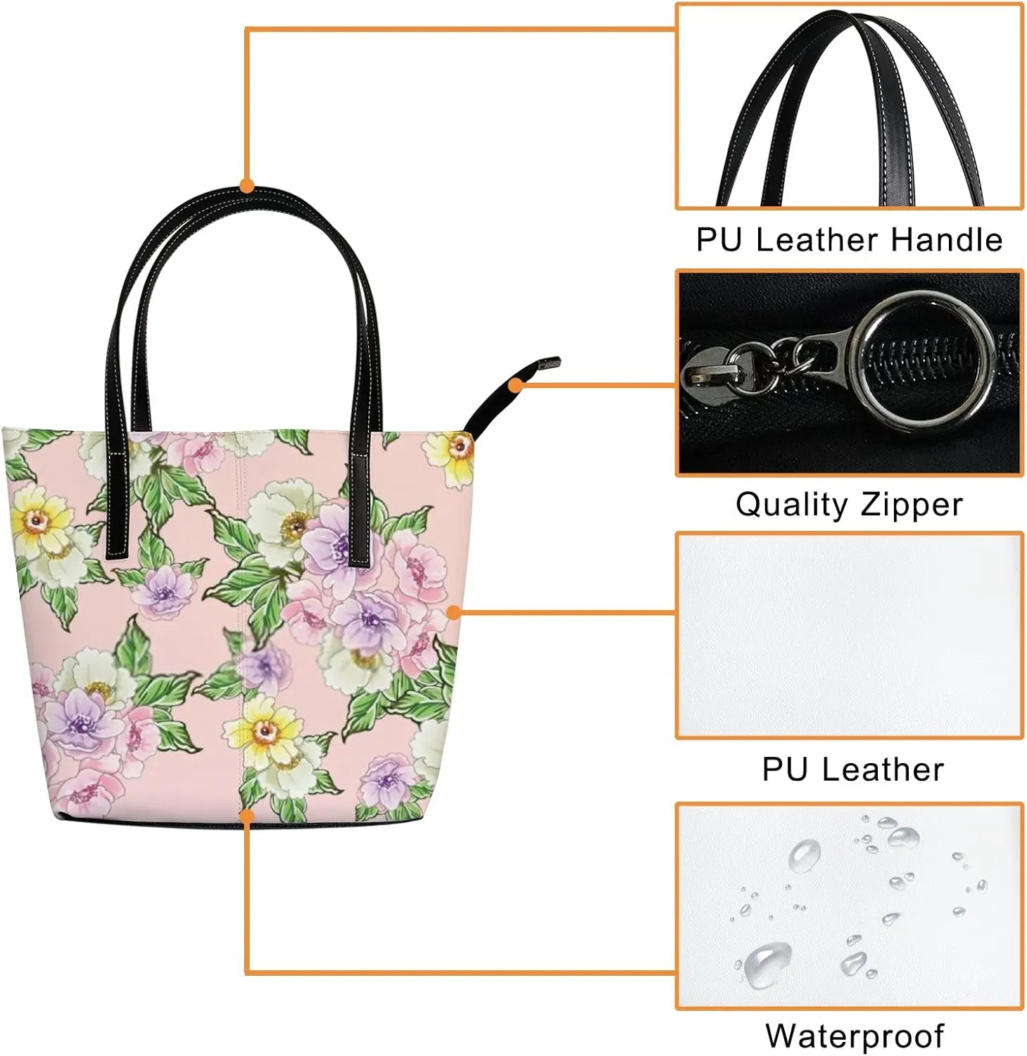 Leather Handbags Women's Crossbody Handbags