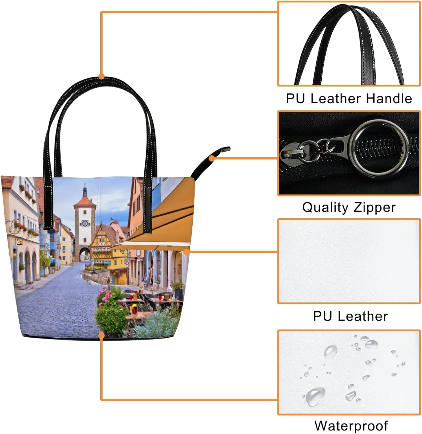Leather Handbags Women's Crossbody Handbags