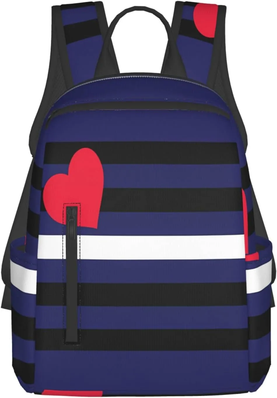 Leather Pride Flag Travel Laptop Backpack Casual Backpacks Double Shoulder Daypack Notebook Rucksack Work Bags Sports Bag for Gym Hiking Camping Beach