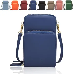 Leather Small Crossbody Bag for Women, Shoulder Bags Small Messenger Bags Handbag, Small Crossbody Cell Phone Purse