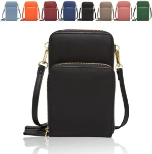 Leather Small Crossbody Bag for Women, Shoulder Bags Small Messenger Bags Handbag, Small Crossbody Cell Phone Purse