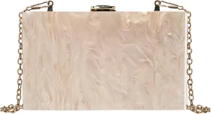 LETODE Acrylic Clutch Bags Purse Perspex Bag Handbags for Women