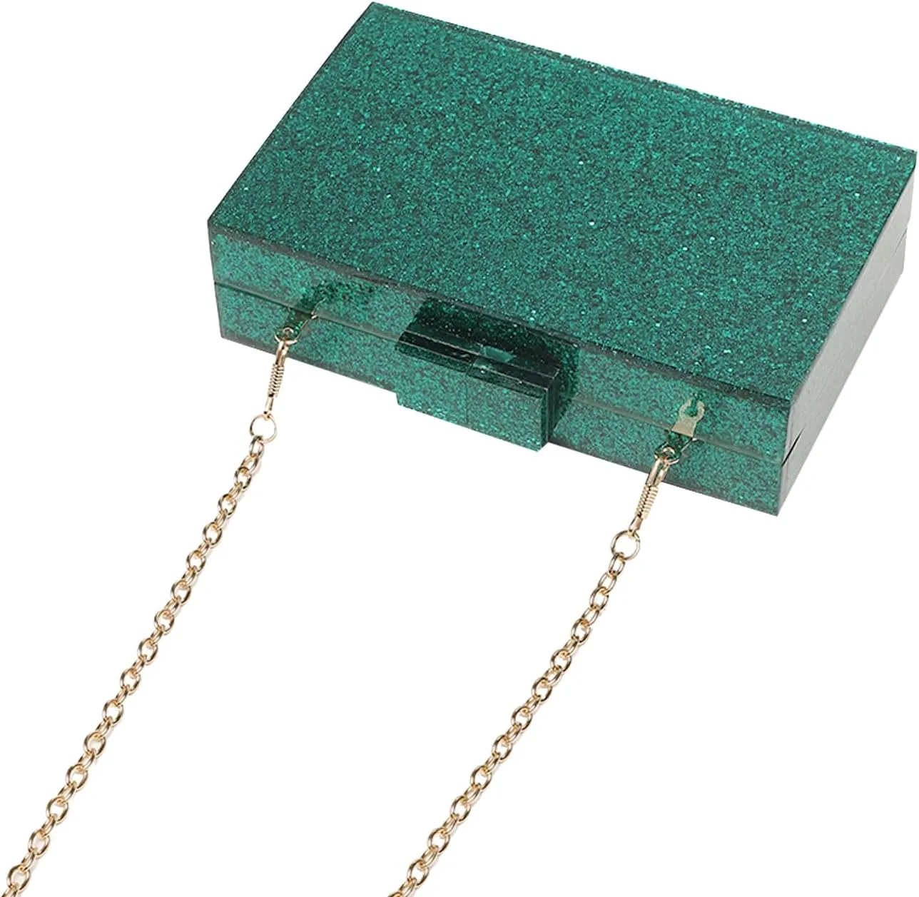 LETODE Acrylic Clutch Bags Purse Perspex Bag Handbags for Women