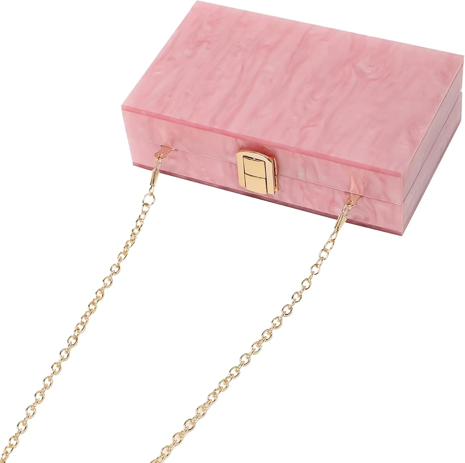 LETODE Acrylic Clutch Bags Purse Perspex Bag Handbags for Women