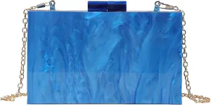 LETODE Acrylic Clutch Bags Purse Perspex Bag Handbags for Women
