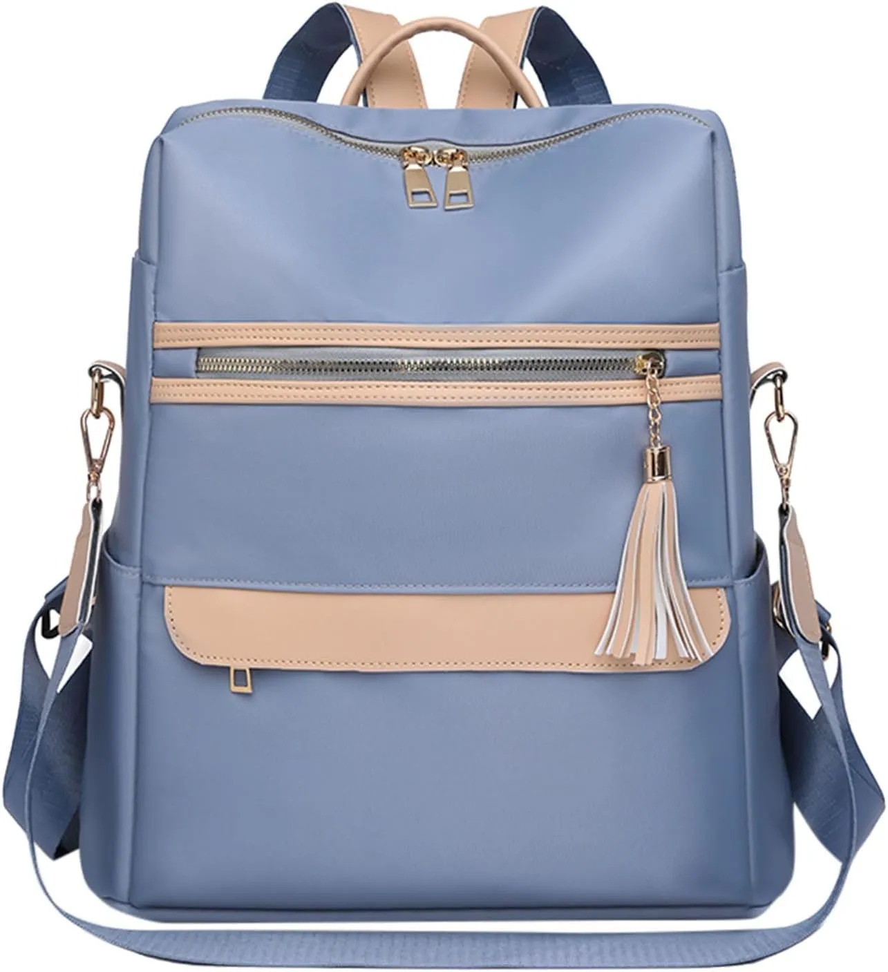 Lightweight Puffer Quilted Travel Backpack Practical Zipper Casual Purpose Tote Backpacks Back Pack Purses Women