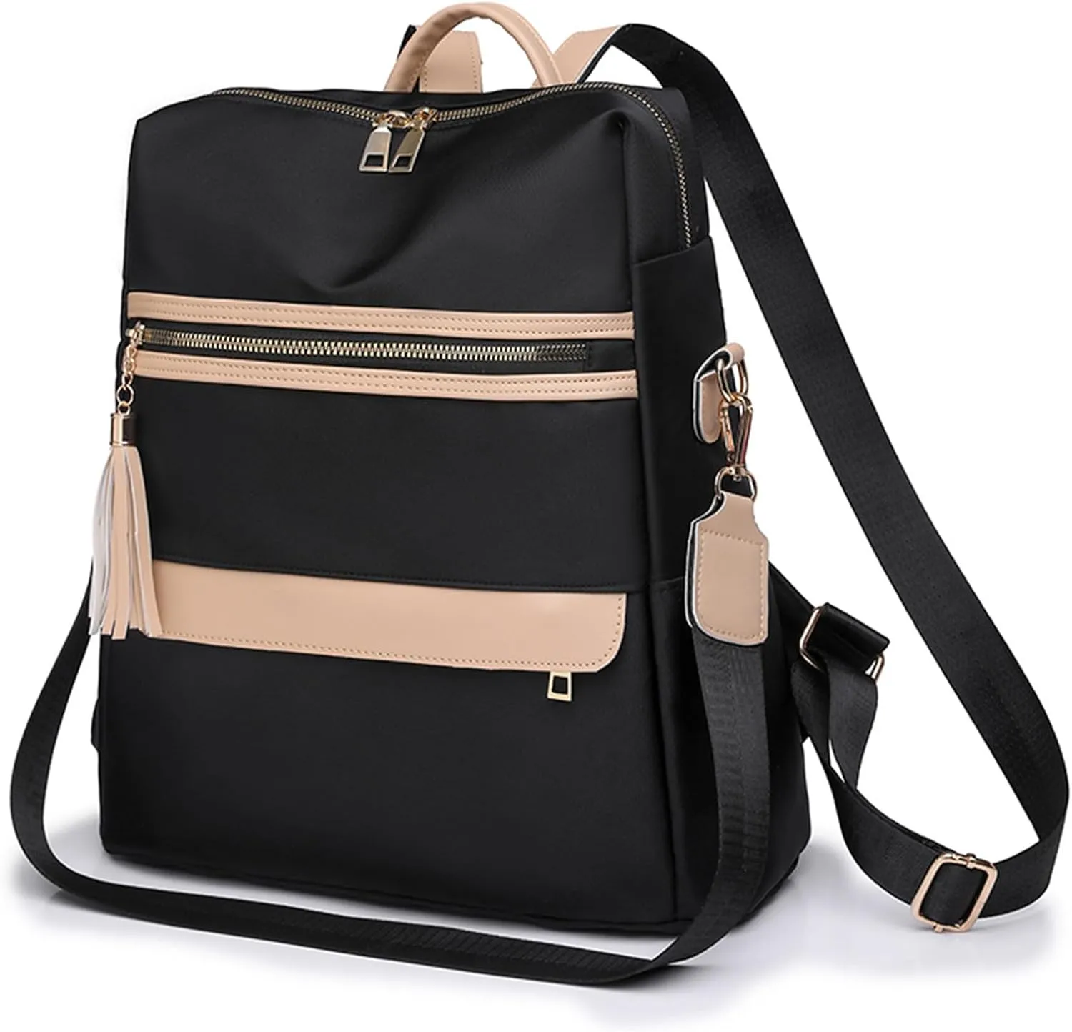 Lightweight Puffer Quilted Travel Backpack Practical Zipper Casual Purpose Tote Backpacks Back Pack Purses Women