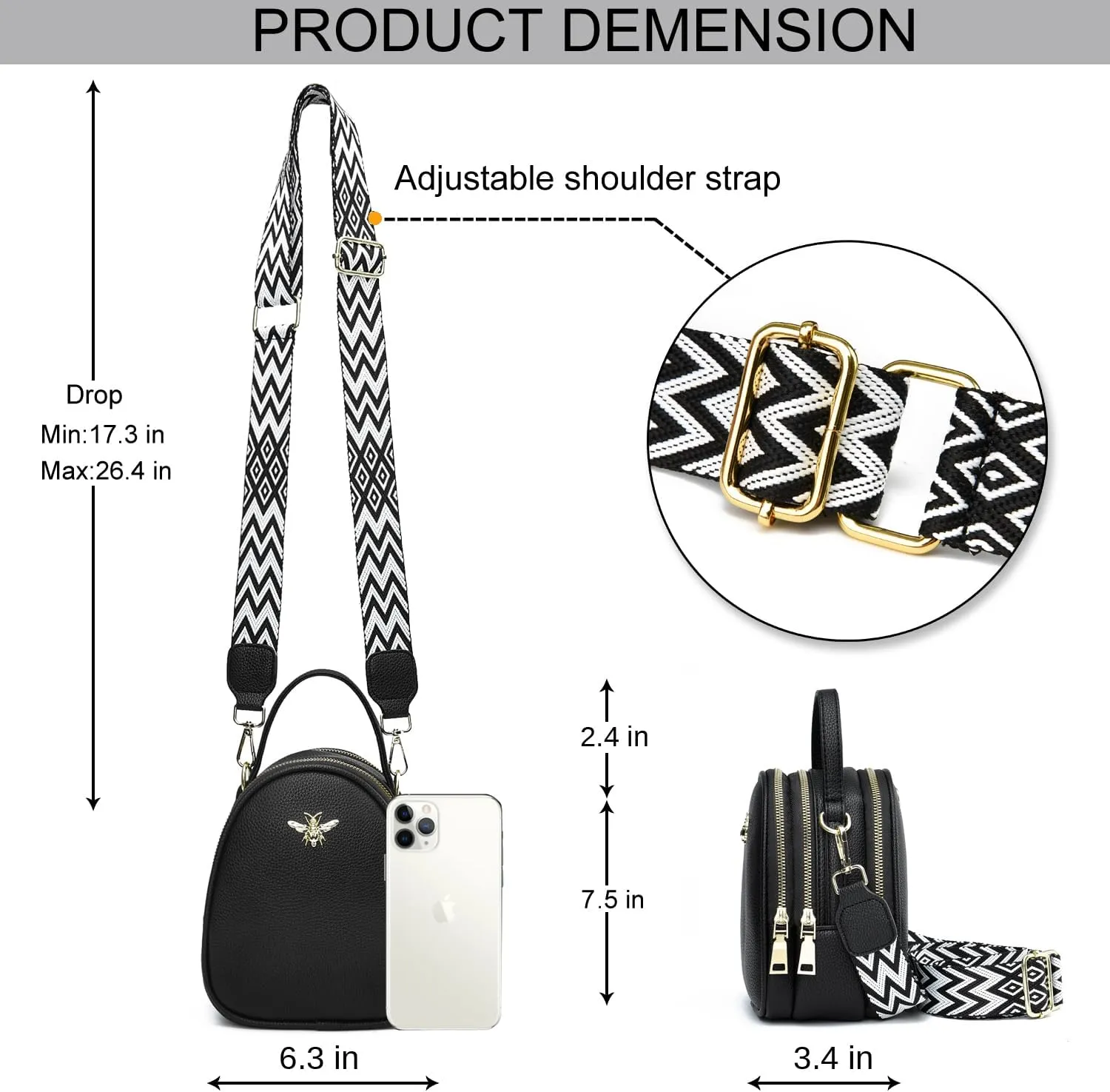 Lightweight Small Crossbody Bags Shoulder Bag for Women Stylish Ladies Cell Phone Purse and Handbags Wallet
