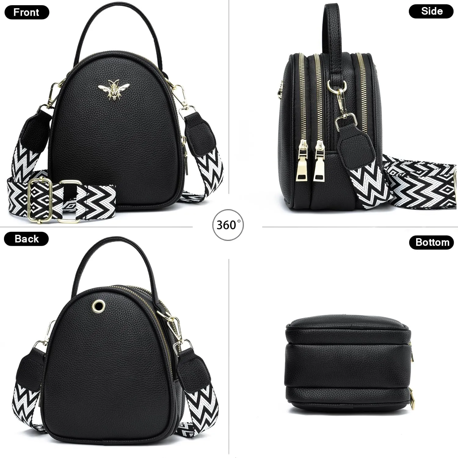 Lightweight Small Crossbody Bags Shoulder Bag for Women Stylish Ladies Cell Phone Purse and Handbags Wallet