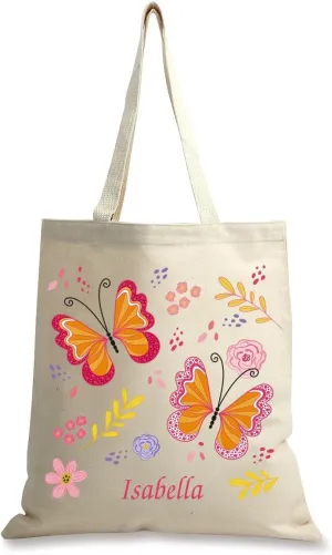 Lillian Vernon Personalized Girls Canvas Tote