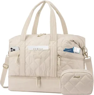 LOVEVOOK Extra Large Travel Duffle Bag, 56L Lightweight Weekender Bags for Women with Shoe Compartment, Personal Item Travel Bag Carry On Overnight Bags for Women, Hospital Bag for Labor and Delivery