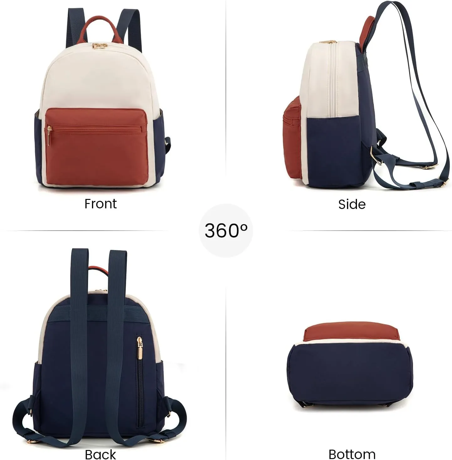 LOVEVOOK Mini Backpack for Women Light Weight Small Waterproof Backpack Purses Daily Backpack…