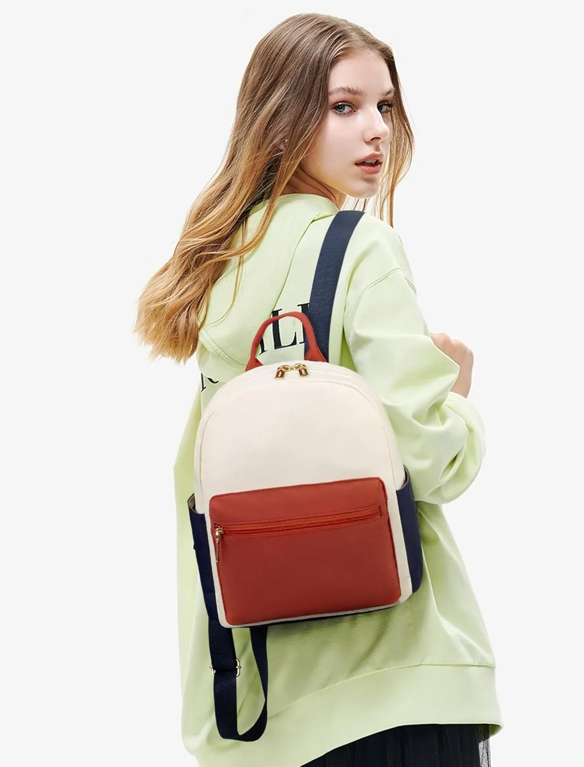 LOVEVOOK Mini Backpack for Women Light Weight Small Waterproof Backpack Purses Daily Backpack…