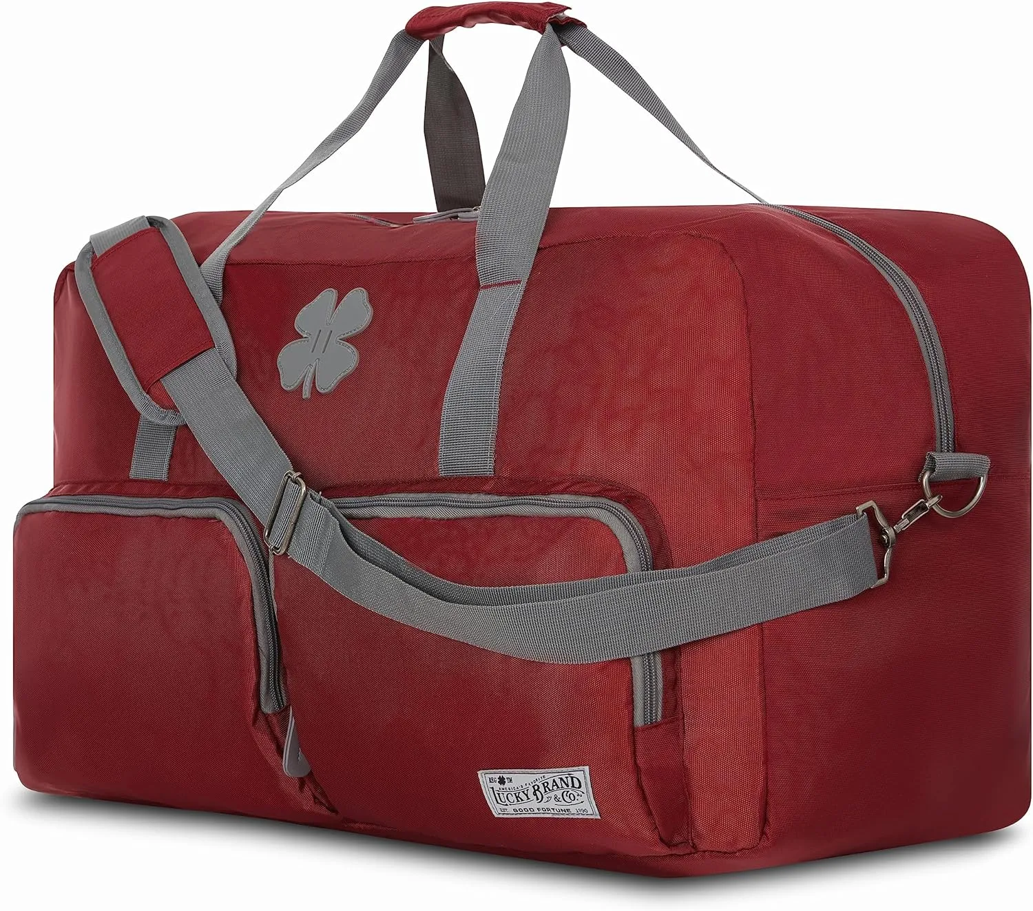 Lucky Travel Duffel Bags 115L, Gym Bag, Travel Bag & Large Duffle Bag for Men, Foldable Overnight Weekender Bags for Women & Men with Adjustable Shoulder Strap